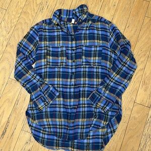 Pilcro button down plaid shirt XS